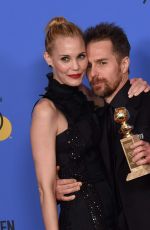 LESLIE BIBB at 75th Annual Golden Globe Awards in Beverly Hills 01/07/2018