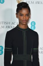 LETITIA WRIGHT at Bafta Film Awards Nominations Announcement in London 01/09/2018