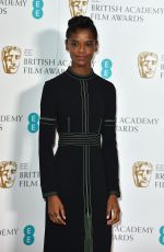 LETITIA WRIGHT at Bafta Film Awards Nominations Announcement in London 01/09/2018