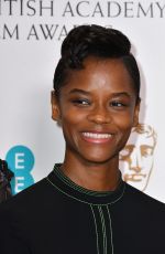 LETITIA WRIGHT at Bafta Film Awards Nominations Announcement in London 01/09/2018