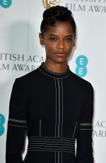 LETITIA WRIGHT at Bafta Film Awards Nominations Announcement in London 01/09/2018