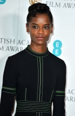 LETITIA WRIGHT at Bafta Film Awards Nominations Announcement in London 01/09/2018