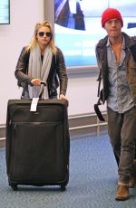 LILI REINHART and Cole Sprouse Arrives in Vancouver 01/07/2018