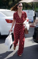LILY ALDRIDGE Out Shopping on Melrose Place in Beverly Hills 01/24/2018