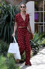 LILY ALDRIDGE Out Sshopping in West Hollywood 01/24/2018