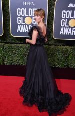 LILY JAMES at 75th Annual Golden Globe Awards in Beverly Hills 01/07/2018