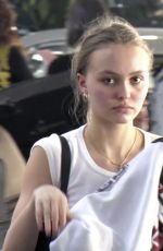 LILY-ROSE DEPP at Los Angeles International Airport 01/24/2018