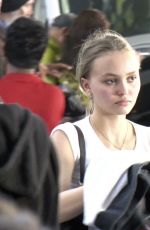 LILY-ROSE DEPP at Los Angeles International Airport 01/24/2018