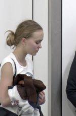 LILY-ROSE DEPP at Los Angeles International Airport 01/24/2018