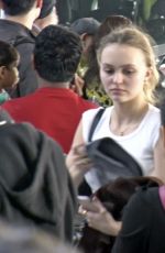 LILY-ROSE DEPP at Los Angeles International Airport 01/24/2018