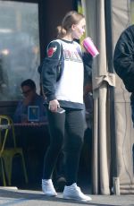 LILY-ROSE DEPP at Pinches Tacos in West Hollywood 01/24/2018
