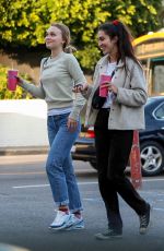 LILY-ROSE DEPP Leaves Pinches Tacos in West Hollywood 01/18/2018