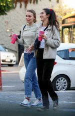 LILY-ROSE DEPP Leaves Pinches Tacos in West Hollywood 01/18/2018