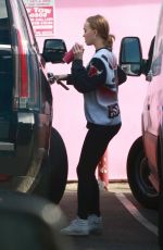 LILY-ROSE DEPP Out for Lunch at Pinches Tacos in West Hollywood 01/24/2018