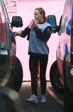 LILY-ROSE DEPP Out for Lunch at Pinches Tacos in West Hollywood 01/24/2018