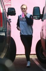 LILY-ROSE DEPP Out for Lunch at Pinches Tacos in West Hollywood 01/24/2018