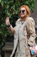 LINDSAY LOHAN Celebrates Her Grandmother
