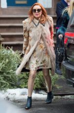 LINDSAY LOHAN Celebrates Her Grandmother