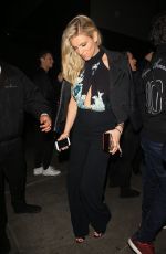 LINDSAY SHOOKUS at Poppy Club in West Hollywood 01/08/2018