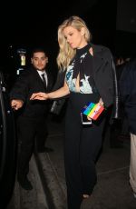 LINDSAY SHOOKUS at Poppy Club in West Hollywood 01/08/2018