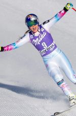 LINDSEY VONN at Alpine Skiing FIS World Cup at Downhill Cortina D