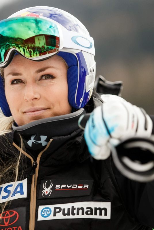 LINDSEY VONN  at Alpine Skiing FIS World Cup in Bad Kleinkirchheim in Austria 01/11/2018