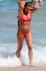 LISA CLARKE in Biat at Tamarama Beach in Sydney 01/29/2018