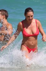 LISA CLARKE in Biat at Tamarama Beach in Sydney 01/29/2018