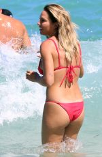 LISA CLARKE in Biat at Tamarama Beach in Sydney 01/29/2018