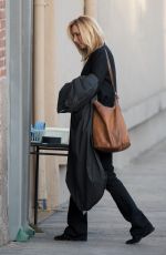 LISA KUDROW Arrives at Jimmy Kimmel Live in Los Angeles 01/24/2018
