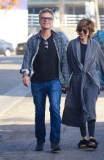 LISA RINNA and Harry Hamlin Out for Brakfast in Studio City 12/31/2017