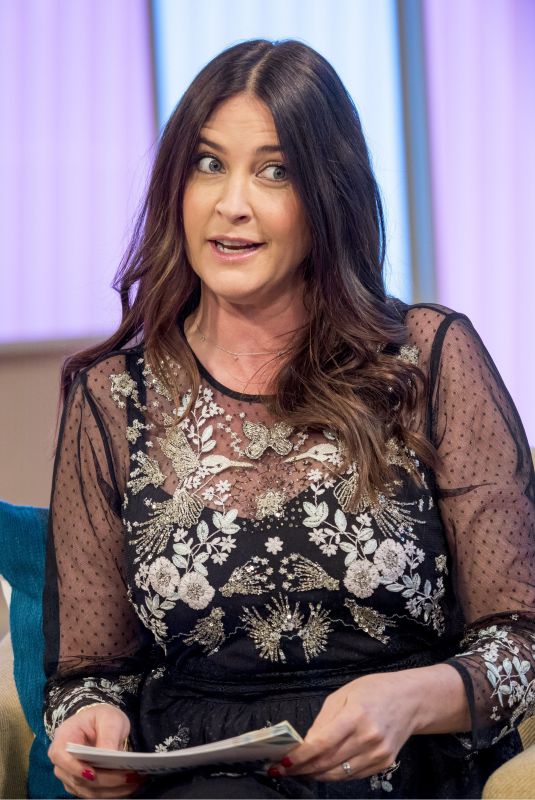 LISA SNOWDON at This Morning Show in London 01/02/2018