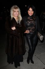 LIZZIE CUNDY and JO WOOD at #megsmenopause Launch Party in London 01/10/2018