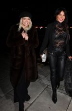 LIZZIE CUNDY and JO WOOD at #megsmenopause Launch Party in London 01/10/2018