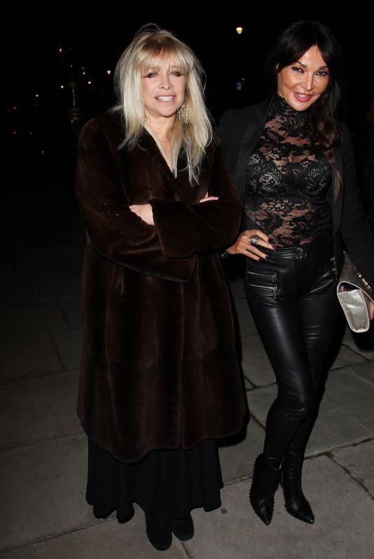 LIZZIE CUNDY and JO WOOD at #megsmenopause Launch Party in London 01/10/2018