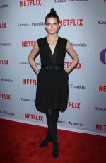 LNDSEY CRAFT at Grace and Frankie Season 4 Premiere in Los Angeles 01/18/2018