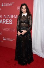 LORDE at 2018 Musicares Person of the Year Honoring Fleetwood Mac in New York 01/26/2018