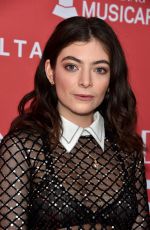 LORDE at 2018 Musicares Person of the Year Honoring Fleetwood Mac in New York 01/26/2018