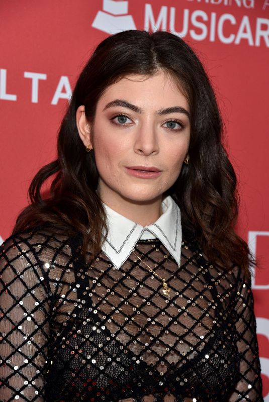 LORDE at 2018 Musicares Person of the Year Honoring Fleetwood Mac in New York 01/26/2018