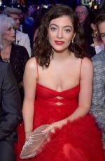 LORDE at Grammy 2018 Awards in New York 01/28/2018