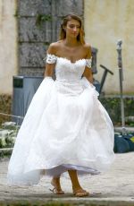 LORENA RAE on the Set of a Wedding Themed Photoshoot in Miami 01/18/2018