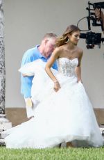 LORENA RAE on the Set of a Wedding Themed Photoshoot in Miami 01/18/2018