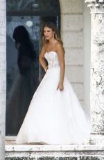 LORENA RAE on the Set of a Wedding Themed Photoshoot in Miami 01/18/2018