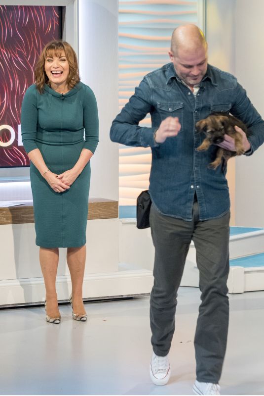 LORRAINE KELLY at Loose Women Show in London 01/04/2018