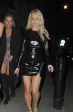 LOTTIE MOOS Celebrates Her 20th Birthday at Tape Night Club in London 01/13/2018