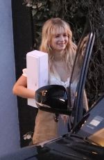 LOTTIE MOSS Arrives at Her Hotel in Los Angeles 01/26/2018