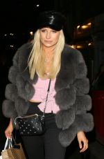 LOTTIE MOSS Celebrate Her 20th Birthday at La Famiglia Restaurant in London 01/09/2018