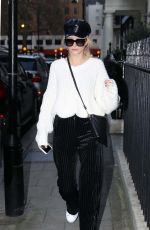 LOTTIE MOSS Leaves a Private Members Club in London 01/16/2018