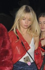 LOTTIE MOSS Leaves Mahiki Club in London 01/20/2018