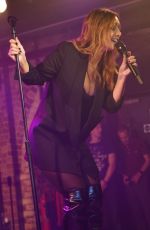 LOUISE REDKNAPP Performs on New Year